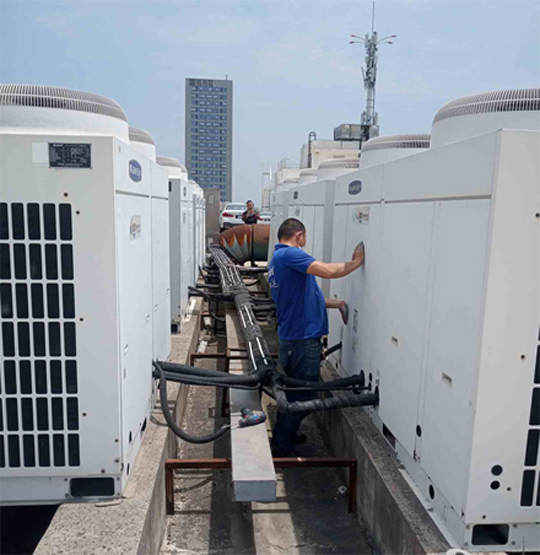 新疆中央空调制热和不制冷系统维修方法